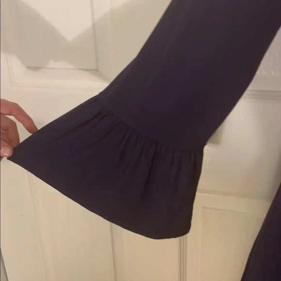 Lilly Pulitzer Deep Blue Long Sleeve Dress - Picture 7 of 10